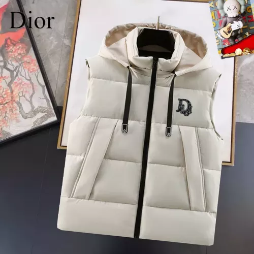 Wholesale Christian Dior Jackets Sleeveless For Men #1358287 $56.00 USD, Wholesale Quality Replica Christian Dior Jackets