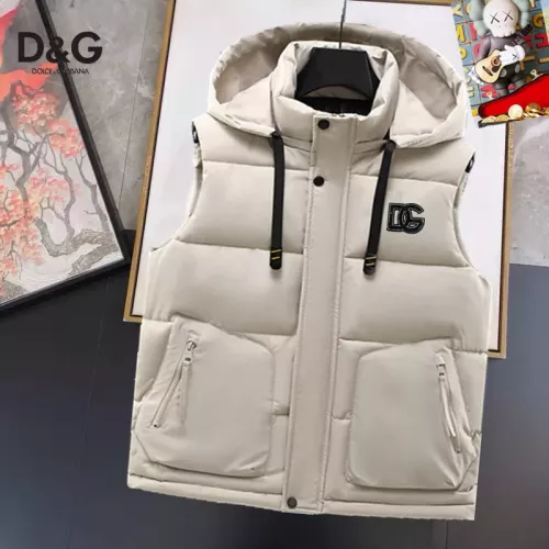 Wholesale Dolce &amp; Gabbana D&amp;G Jackets Sleeveless For Men #1358291 $56.00 USD, Wholesale Quality Replica Dolce &amp; Gabbana D&amp;G Jackets