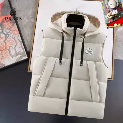 Wholesale Prada Jackets Sleeveless For Men #1358308 $56.00 USD, Wholesale Quality Replica Prada Jackets