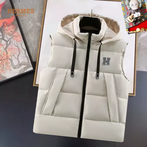 Wholesale Hermes Jackets Sleeveless For Men #1358315 $56.00 USD, Wholesale Quality Replica Hermes Jackets
