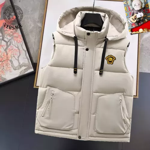 Wholesale Versace Jackets Sleeveless For Men #1358326 $56.00 USD, Wholesale Quality Replica Versace Jackets