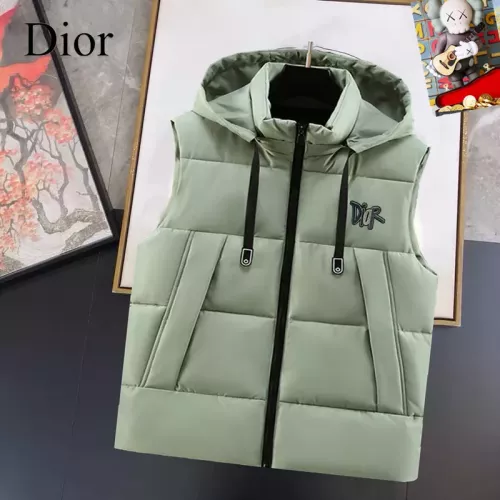 Wholesale Christian Dior Jackets Sleeveless For Men #1358330 $56.00 USD, Wholesale Quality Replica Christian Dior Jackets