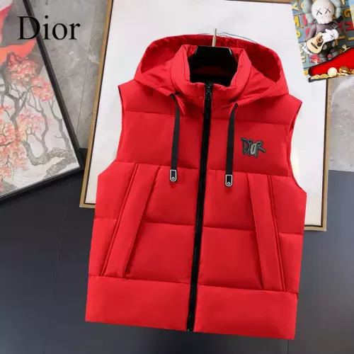 Wholesale Christian Dior Jackets Sleeveless For Men #1358331 $56.00 USD, Wholesale Quality Replica Christian Dior Jackets