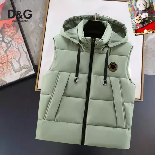 Wholesale Dolce &amp; Gabbana D&amp;G Jackets Sleeveless For Men #1358337 $56.00 USD, Wholesale Quality Replica Dolce &amp; Gabbana D&amp;G Jackets