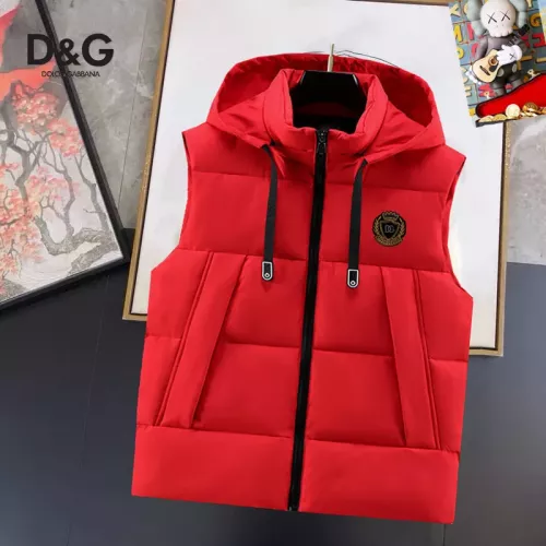 Wholesale Dolce &amp; Gabbana D&amp;G Jackets Sleeveless For Men #1358338 $56.00 USD, Wholesale Quality Replica Dolce &amp; Gabbana D&amp;G Jackets