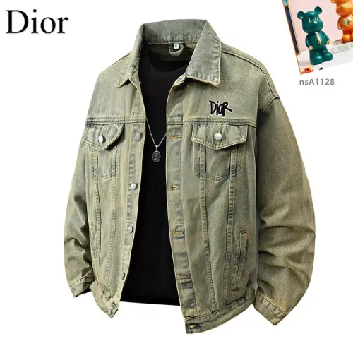 Wholesale Christian Dior Jackets Long Sleeved For Men #1358363 $60.00 USD, Wholesale Quality Replica Christian Dior Jackets