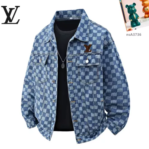 Wholesale Louis Vuitton LV Jackets Long Sleeved For Men #1358371 $60.00 USD, Wholesale Quality Replica Louis Vuitton LV Jackets
