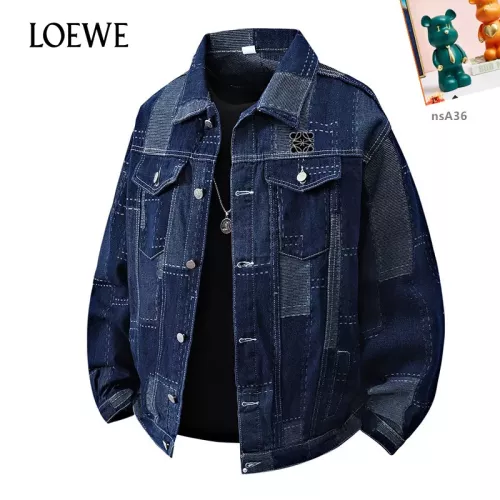 Wholesale LOEWE Jackets Long Sleeved For Men #1358373 $60.00 USD, Wholesale Quality Replica LOEWE Jackets