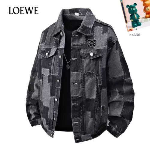 Wholesale LOEWE Jackets Long Sleeved For Men #1358374 $60.00 USD, Wholesale Quality Replica LOEWE Jackets