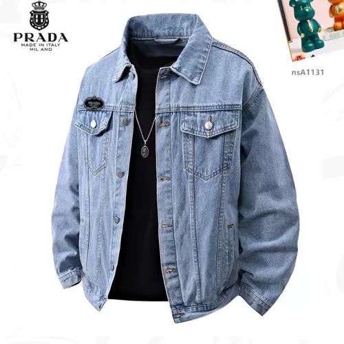 Wholesale Prada Jackets Long Sleeved For Men #1358377 $60.00 USD, Wholesale Quality Replica Prada Jackets
