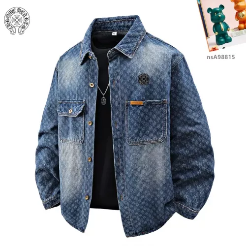 Wholesale Chrome Hearts Jackets Long Sleeved For Men #1358381 $60.00 USD, Wholesale Quality Replica Chrome Hearts Jackets