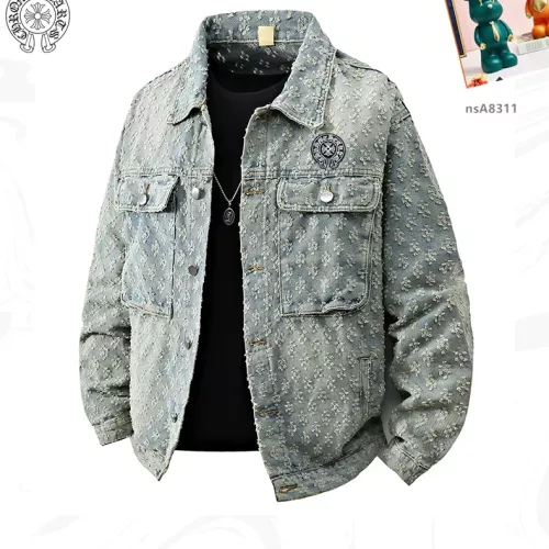 Wholesale Chrome Hearts Jackets Long Sleeved For Men #1358384 $60.00 USD, Wholesale Quality Replica Chrome Hearts Jackets