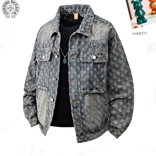 Wholesale Chrome Hearts Jackets Long Sleeved For Men #1358385 $60.00 USD, Wholesale Quality Replica Chrome Hearts Jackets