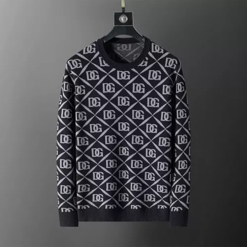 Wholesale Dolce &amp; Gabbana D&amp;G Sweaters Long Sleeved For Men #1358541 $38.00 USD, Wholesale Quality Replica Dolce &amp; Gabbana D&amp;G Sweaters
