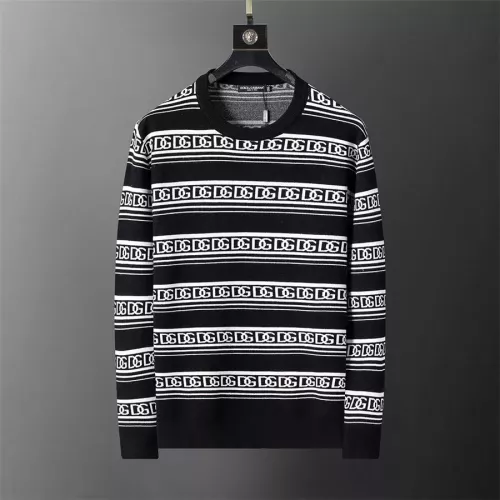 Wholesale Dolce &amp; Gabbana D&amp;G Sweaters Long Sleeved For Men #1358546 $38.00 USD, Wholesale Quality Replica Dolce &amp; Gabbana D&amp;G Sweaters
