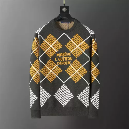 Wholesale Louis Vuitton LV Sweaters Long Sleeved For Men #1358552 $38.00 USD, Wholesale Quality Replica Louis Vuitton LV Sweaters