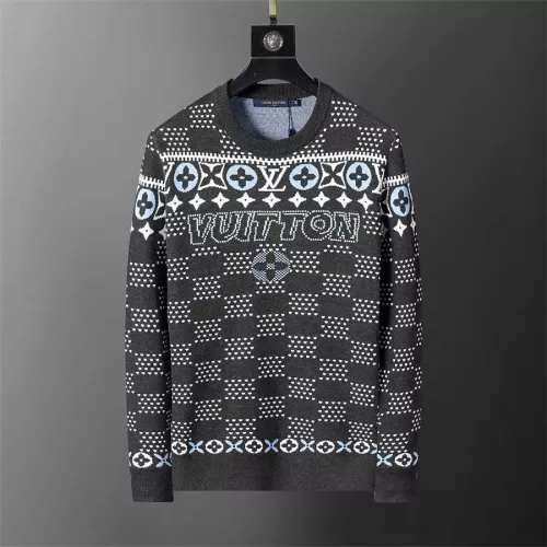 Wholesale Louis Vuitton LV Sweaters Long Sleeved For Men #1358554 $38.00 USD, Wholesale Quality Replica Louis Vuitton LV Sweaters