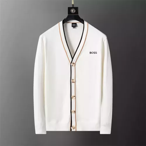 Wholesale Boss Sweaters Long Sleeved For Men #1358561 $40.00 USD, Wholesale Quality Replica Boss Sweaters