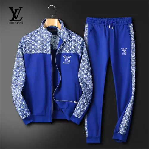 Wholesale Louis Vuitton LV Tracksuits Long Sleeved For Men #1358626 $85.00 USD, Wholesale Quality Replica Louis Vuitton LV Tracksuits