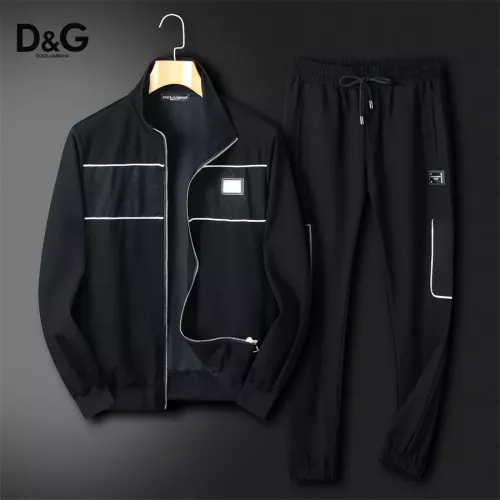 Wholesale Dolce &amp; Gabbana D&amp;G Tracksuits Long Sleeved For Men #1358636 $85.00 USD, Wholesale Quality Replica Dolce &amp; Gabbana D&amp;G Tracksuits