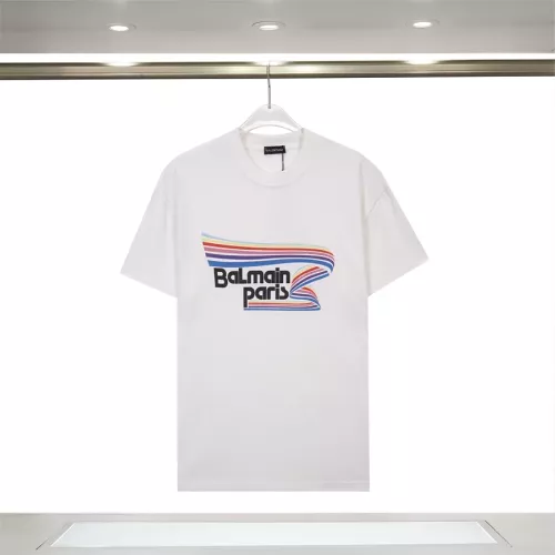 Wholesale Balmain T-Shirts Short Sleeved For Unisex #1358683 $32.00 USD, Wholesale Quality Replica Balmain T-Shirts