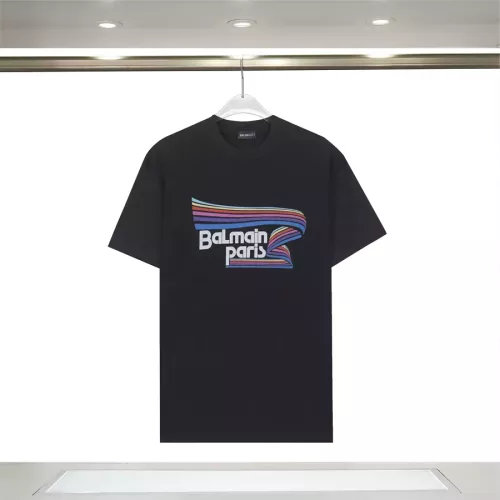 Wholesale Balmain T-Shirts Short Sleeved For Unisex #1358684 $32.00 USD, Wholesale Quality Replica Balmain T-Shirts