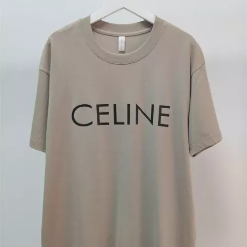 Wholesale Celine T-Shirts Short Sleeved For Unisex #1358699 $42.00 USD, Wholesale Quality Replica Celine T-Shirts