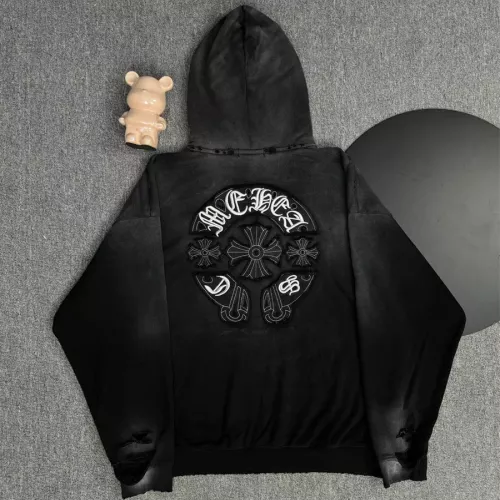 Wholesale Chrome Hearts Hoodies Long Sleeved For Unisex #1358803 $82.00 USD, Wholesale Quality Replica Chrome Hearts Hoodies
