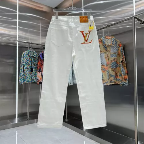 Wholesale Louis Vuitton LV Jeans For Men #1358882 $64.00 USD, Wholesale Quality Replica Louis Vuitton LV Jeans