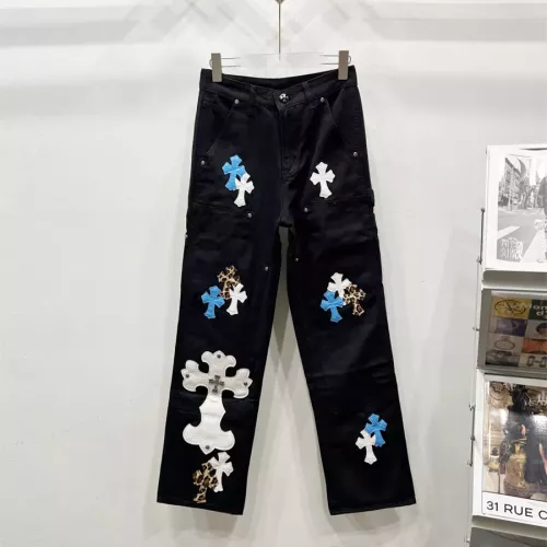 Wholesale Chrome Hearts Jeans For Unisex #1358898 $68.00 USD, Wholesale Quality Replica Chrome Hearts Jeans