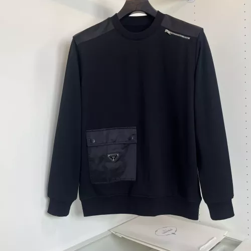 Wholesale Prada Hoodies Long Sleeved For Men #1358932 $88.00 USD, Wholesale Quality Replica Prada Hoodies