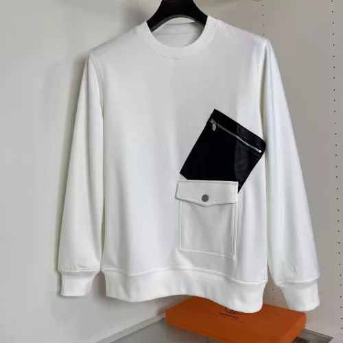 Wholesale Hermes Hoodies Long Sleeved For Men #1358933 $85.00 USD, Wholesale Quality Replica Hermes Hoodies