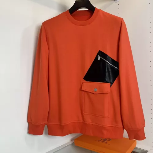 Wholesale Hermes Hoodies Long Sleeved For Men #1358934 $85.00 USD, Wholesale Quality Replica Hermes Hoodies