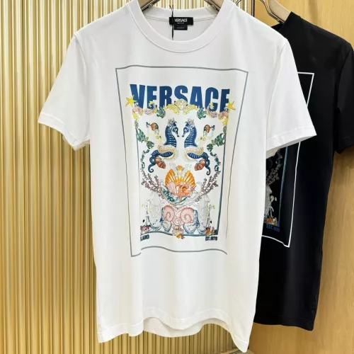 Wholesale Versace T-Shirts Short Sleeved For Men #1359151 $85.00 USD, Wholesale Quality Replica Versace T-Shirts