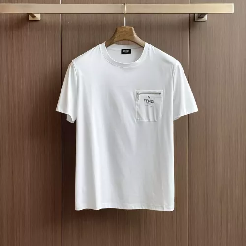Wholesale Fendi T-Shirts Short Sleeved For Men #1359210 $76.00 USD, Wholesale Quality Replica Fendi T-Shirts