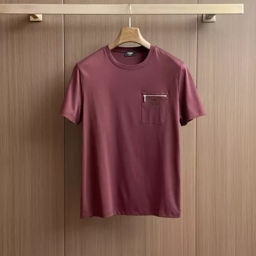 Wholesale Fendi T-Shirts Short Sleeved For Men #1359211 $76.00 USD, Wholesale Quality Replica Fendi T-Shirts