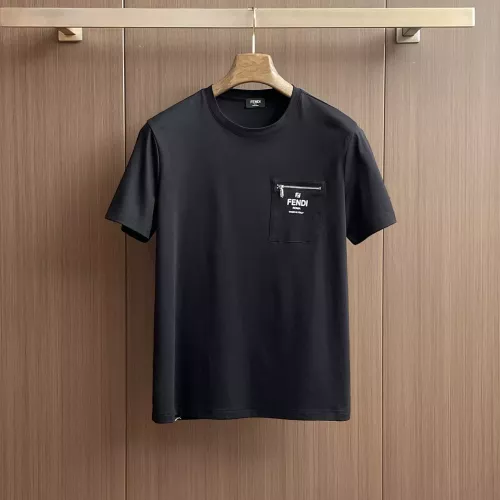 Wholesale Fendi T-Shirts Short Sleeved For Men #1359212 $76.00 USD, Wholesale Quality Replica Fendi T-Shirts