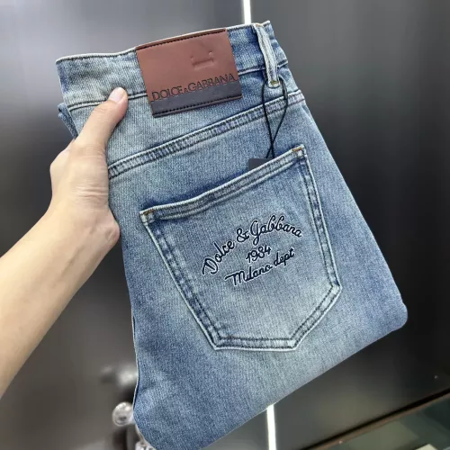Wholesale Dolce &amp; Gabbana D&amp;G Jeans For Men #1359237 $76.00 USD, Wholesale Quality Replica Dolce &amp; Gabbana D&amp;G Jeans