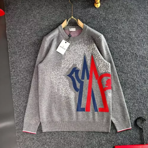 Wholesale Moncler Sweaters Long Sleeved For Men #1359240 $82.00 USD, Wholesale Quality Replica Moncler Sweaters