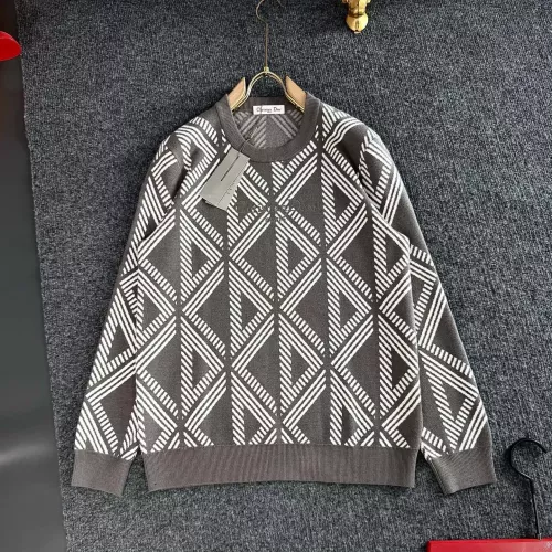 Wholesale Christian Dior Sweaters Long Sleeved For Men #1359242 $82.00 USD, Wholesale Quality Replica Christian Dior Sweaters