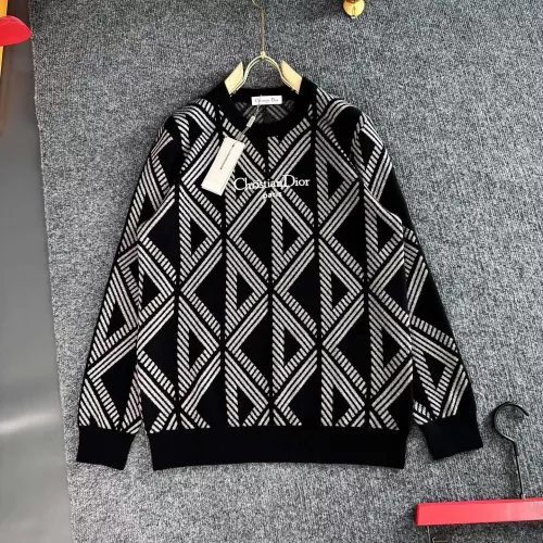 Wholesale Christian Dior Sweaters Long Sleeved For Men #1359243 $82.00 USD, Wholesale Quality Replica Christian Dior Sweaters