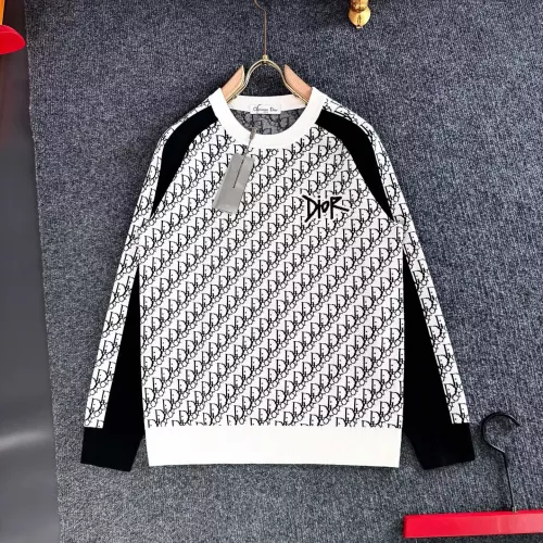 Wholesale Christian Dior Sweaters Long Sleeved For Men #1359244 $82.00 USD, Wholesale Quality Replica Christian Dior Sweaters