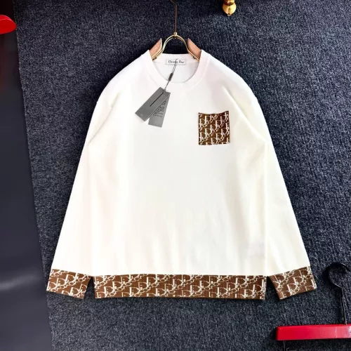 Wholesale Christian Dior Sweaters Long Sleeved For Men #1359245 $82.00 USD, Wholesale Quality Replica Christian Dior Sweaters