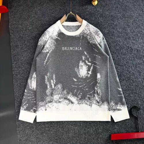 Wholesale Balenciaga Sweaters Long Sleeved For Men #1359249 $82.00 USD, Wholesale Quality Replica Balenciaga Sweaters