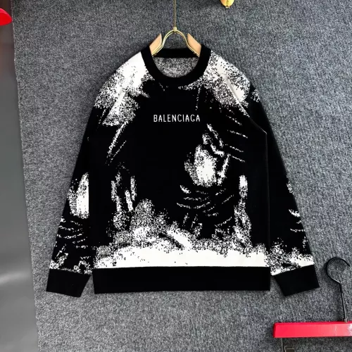 Wholesale Balenciaga Sweaters Long Sleeved For Men #1359250 $82.00 USD, Wholesale Quality Replica Balenciaga Sweaters