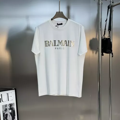 Wholesale Balmain T-Shirts Short Sleeved For Men #1359297 $76.00 USD, Wholesale Quality Replica Balmain T-Shirts