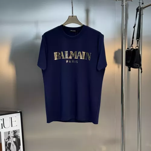 Wholesale Balmain T-Shirts Short Sleeved For Men #1359298 $76.00 USD, Wholesale Quality Replica Balmain T-Shirts