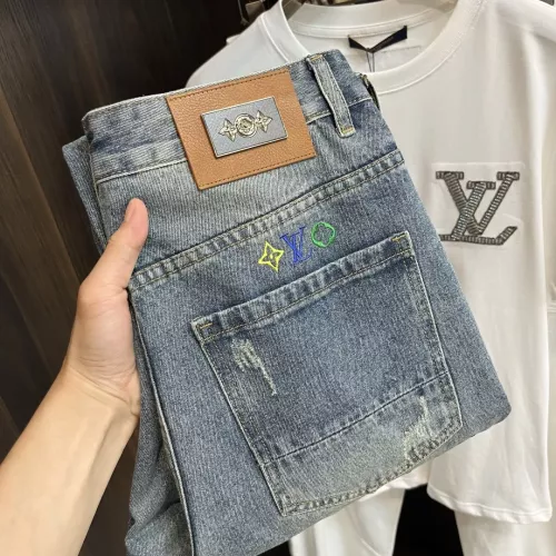 Wholesale Louis Vuitton LV Jeans For Men #1359419 $96.00 USD, Wholesale Quality Replica Louis Vuitton LV Jeans