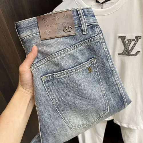 Wholesale Louis Vuitton LV Jeans For Men #1359420 $96.00 USD, Wholesale Quality Replica Louis Vuitton LV Jeans
