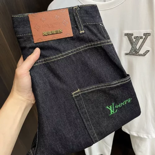 Wholesale Louis Vuitton LV Jeans For Men #1359421 $96.00 USD, Wholesale Quality Replica Louis Vuitton LV Jeans